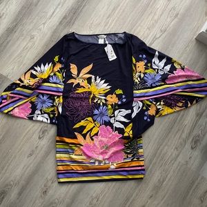 Trina Turk
Floral Tunic Swim Cover-Up M